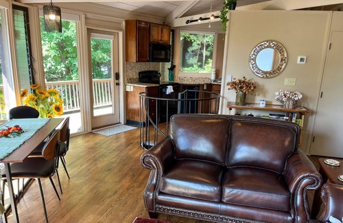 Big Canoe Ski Chalet | Chalet 141 - Peaceful wooded views, cozy interiors, plus wifi!
