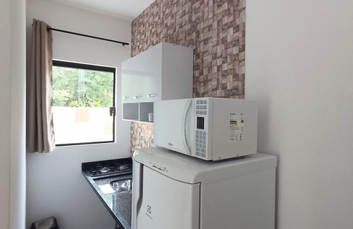 Caraguatatuba Ski Chalet | Chalet 2 🏠 private kitchen in gated community! OPENING! First floor