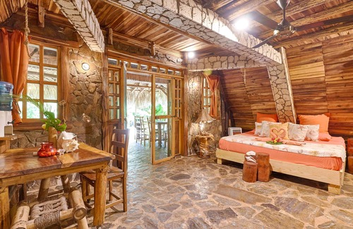 Las Galeras Ski Chalet | Chalet #2 Shell, signature pool villa at Chalet Tropical bio-hotel