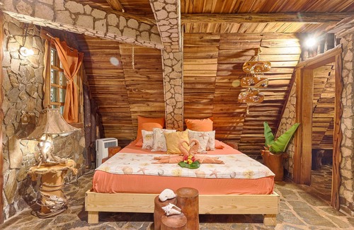 Las Galeras Ski Chalet | Chalet #2 Shell, signature pool villa at Chalet Tropical bio-hotel