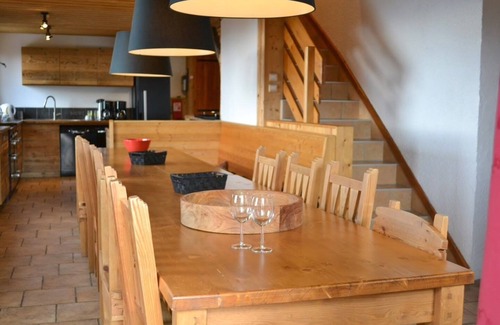 Bellentre Ski Chalet | Chalet 20p. Ski-in ski-out! last minute 50% first week March!