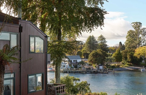 Taupo Ski Chalet | Chalet 4, The Retreat - located within a private lakefront estate