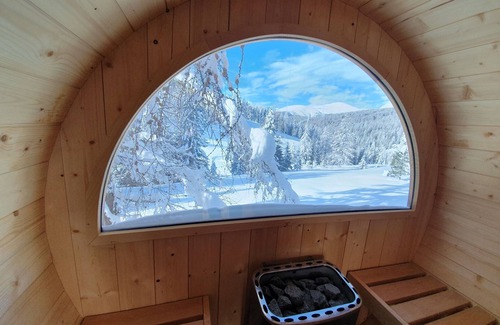 Albeck Cabin | Chalet Almrausch incl. wooden barrel sauna (max. 8 persons) - Almzauber Chalets Hochrindl