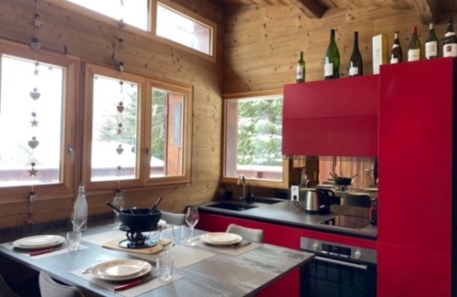 Aix-les-Bains Ski Chalet | CHALET AMID SNOW-COVERED FIR TREES