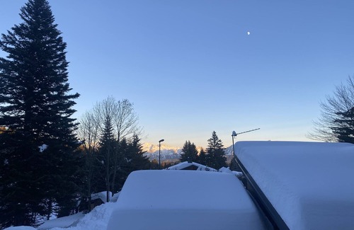 Aix-les-Bains Ski Chalet | CHALET AMID SNOW-COVERED FIR TREES