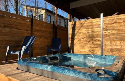 Pont-Rouge Ski Chalet | Chalet Arianna private Spa Pont-Rouge