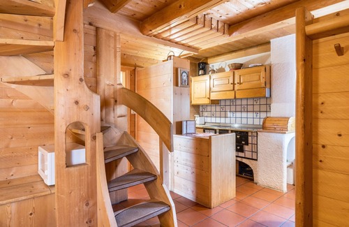 Canazei Ski Chalet | Chalet 'Baita Pecol' with Mountain View, Balcony and Wi-Fi