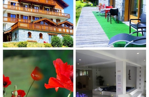 Saint-Sorlin-d'Arves Ski Chalet | Chalet Beausoleil Completely new apartment for 12 people 146m2