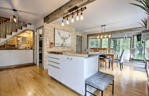 Saint-Jean-de-Matha Ski Chalet | Chalet Blanc/Waterfront (kayak, paddle board) spa activities