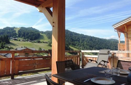Les Gets Ski Chalet | Chalet chaleureux 4* aux Gets, 3 niveaux, 6 pers., terrasse, poêle à bois, wifi - FR-1-598-10