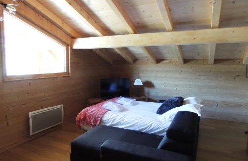 Les Gets Ski Chalet | Chalet chaleureux 4* aux Gets, 3 niveaux, 6 pers., terrasse, poêle à bois, wifi - FR-1-598-10