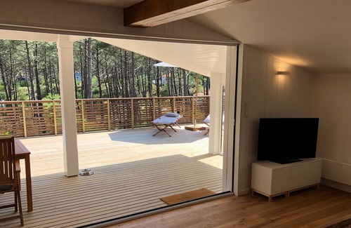 Le Porge Ski Chalet | Chalet Colibri - Village Naturiste de La Jenny