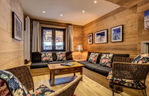 Plagne 1800 Ski Chalet | Chalet confortable au centre - 10 pers, animaux admis, WiFi gratuit - FR-1-181-2795