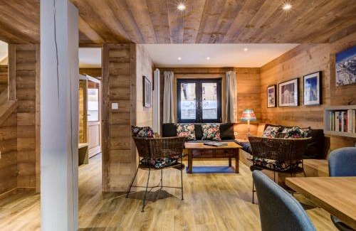 Plagne 1800 Ski Chalet | Chalet confortable au centre - 10 pers, animaux admis, WiFi gratuit - FR-1-181-2795