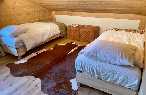 Flumet Ski Chalet | Chalet cosy rénové, 4 chambres, terrasse, wifi, parking, près village et ski-bus - FR-1-505-191