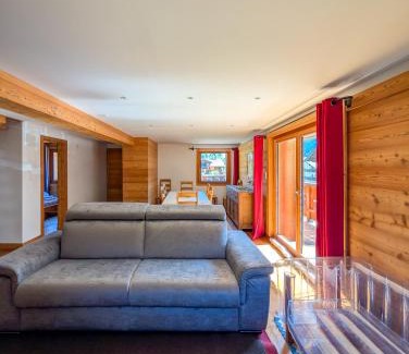 Champery Apartment | Chalet d'exception à Champéry - vue panoramique