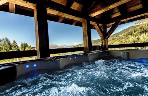 Plagne 1800 Ski Chalet | Chalet de charme avec jacuzzi, sauna et wifi, proche des pistes - FR-1-181-2797