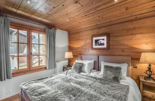 Megeve Ski Chalet | Chalet de Charme 4 Chambres, Balcons, Jardin, Proche Centre et Télécabine Megève - FR-1-453-12
