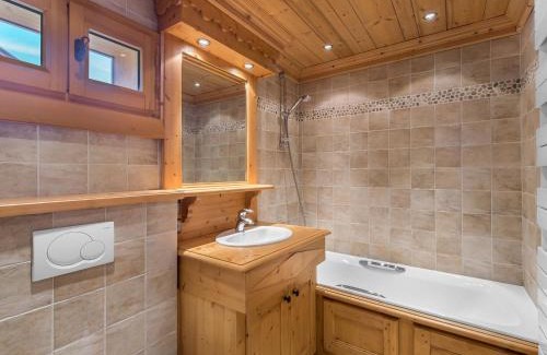 Megeve Ski Chalet | Chalet de Charme 4 Chambres, Balcons, Jardin, Proche Centre et Télécabine Megève - FR-1-453-12