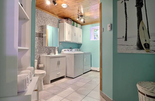 Chertsey Cabin | Chalet de Luxe en Bois Rond et Accès à la Plage Le Pic Bois Citq 305505