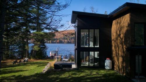 Mauricie Ski Chalet | Chalet du Barrage spa lac et ski