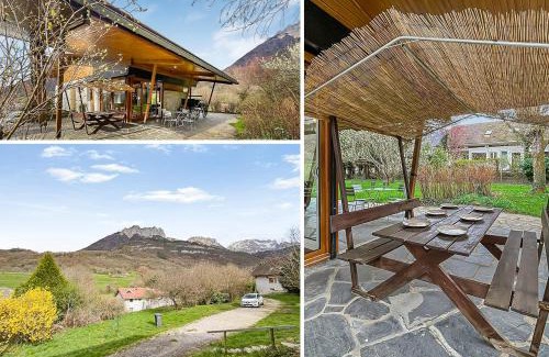 Echarvines House | Chalet entre Lac d'Annecy et Montagnes