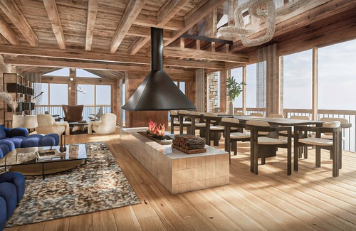 Le Bettaix Ski Chalet | Chalet Ferret- Luxurious ski in ski out holiday with jacuzzi - OVO Network