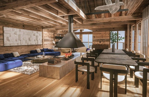 Le Bettaix Ski Chalet | Chalet Ferret- Luxurious ski in ski out holiday with jacuzzi - OVO Network