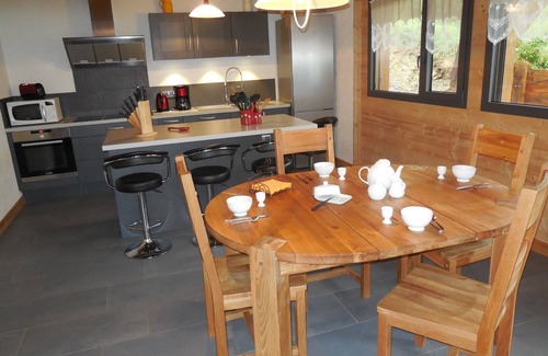 La Chapelle-d'Abondance Ski Chalet | CHALET 15 persons, 3 min from CHATEL, with sauna, jacuzzi, cinema room