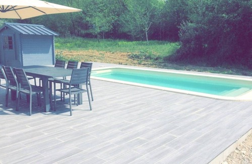Saint-Hilaire-d'Estissac House | Chalet Bois Piscine Individuelle Dordogne