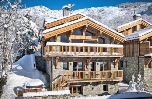 Saint-Martin-de-Belleville Ski Chalet | Chalet luxueux avec piscine intérieure et sauna - 5 chambres, 12 pers., proche commerces et pistes - FR-1-613B-44