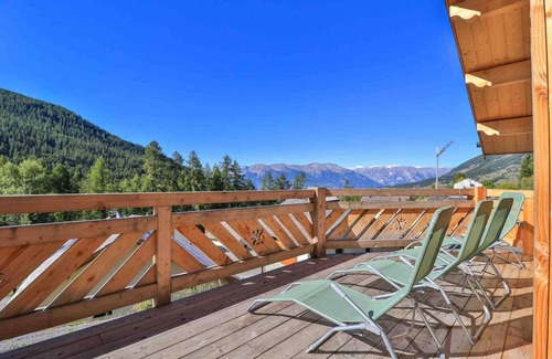 Les Orres Ski Chalet | Chalet Haut de Gamme 4* for 12pers with Jaccuzzi, Sauna+Gym