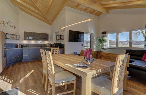 Eppenschlag Ski Chalet | Chalet 'Landhaus Rachelblick' with Mountain View, Private Terrace and Wi-Fi
