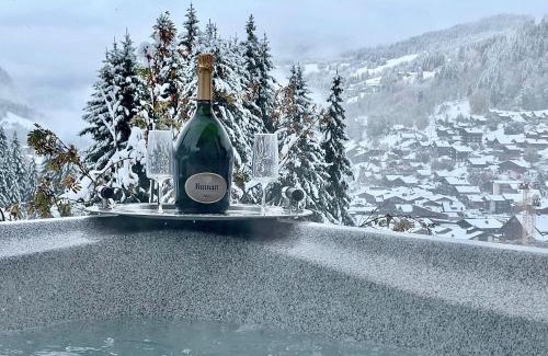 Les Gets Ski Chalet | Chalet les Gets, Vinson classé 5 étoiles, individuel avec jacuzzi privé