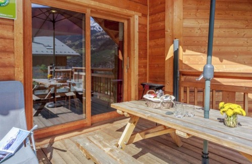 Beaufort Ski Chalet | Chalet 'Les Tarines 2' with Mountain View, Private Terrace and Wi-Fi