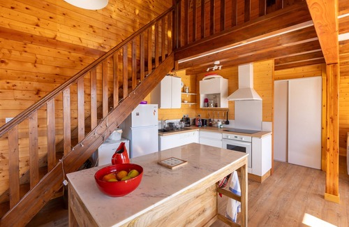 Les Angles Ski Chalet | Chalet Les Tilleuls - Jolie vue montagne et lac