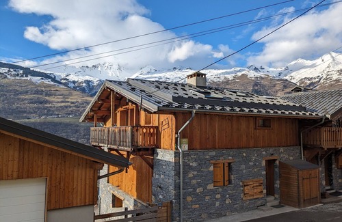Bourg-Saint-Maurice Ski Chalet | Chalet MACHOLAT, Sauna, sleeps 13, Les Arcs PARADISKI