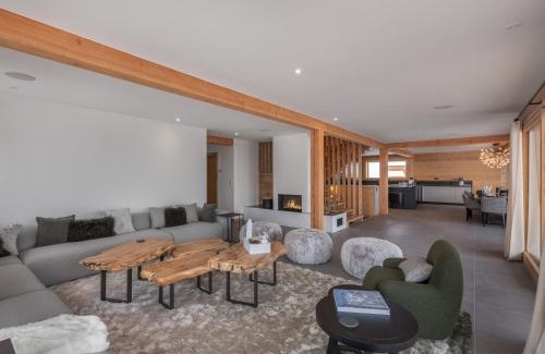 Combloux Ski Chalet | Chalet moderne à Combloux avec piscine et espace bien-être - FR-1-569-160