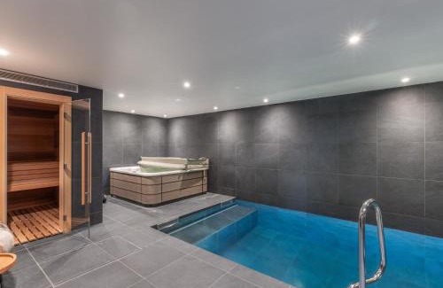 Combloux Ski Chalet | Chalet moderne à Combloux avec piscine et espace bien-être - FR-1-569-160