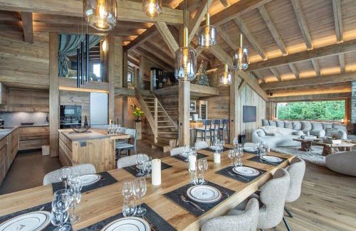 Combloux Ski Chalet | Chalet moderne avec piscine intérieure et hammam - FR-1-569-76