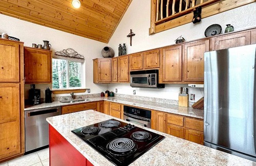 Angel Fire Ski Chalet | Chalet Nestled on 2 Mountainside acres! 4 Bedrooms/3 baths & Pet Friendly!