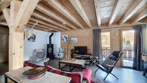Saint-Jean-dʼAulps Ski Chalet | CHALET NEUF -SAINT JEAN D'AULPS STATION 12 PERSONNES - CIMES C6