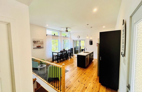 Notre-Dame-de-la-Merci Ski Chalet | Chalet Olac, waterfront and spa