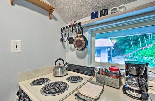 Roan Mountain Cabin | Chalet Retreat: Cozy Cabin w/On-Site Creek!