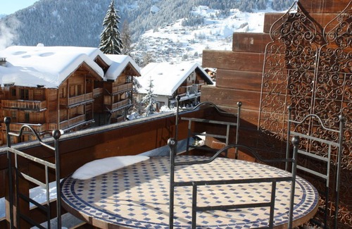 Verbier Apartment | Chalet Sabrina - Beautiful Top Floor Duplex Apartment by main Medran lift station
