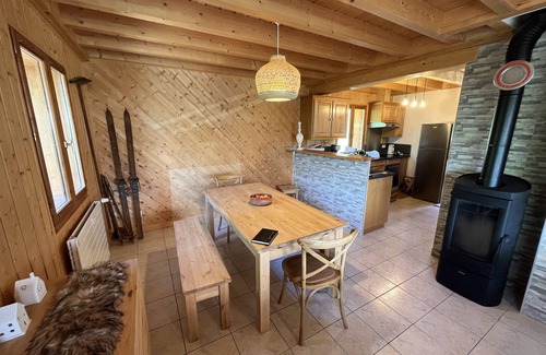 Albiez-le-Jeune Ski Chalet | Chalet + sauna with panoramic views in beautiful surroundings