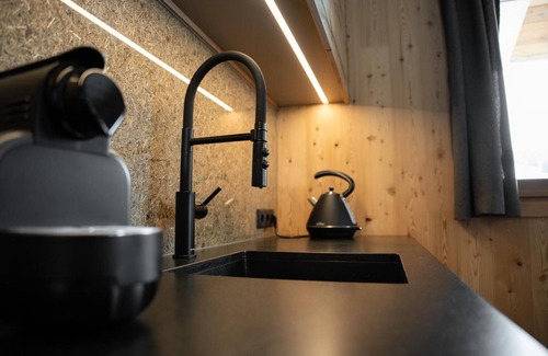 Compaccio Ski Chalet | Chalet 'Silvesterhütte' with Mountain View, Private Terrace and Wi-Fi