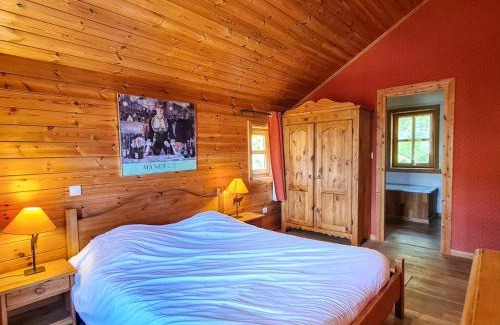 Flaine Ski Chalet | Chalet spacieux à Flaine avec sauna, cheminée et balcon - 6 chambres, proche des pistes - FR-1-425-4