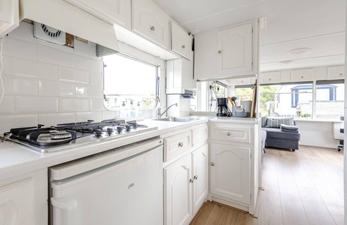Municipality of Zandvoort Ski Chalet | Chalet Stekkie with large terrace and parking