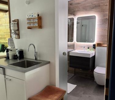 Sankt Martin bei Lofer Apartment | Chalet-Stil mit Pool und Bergblick